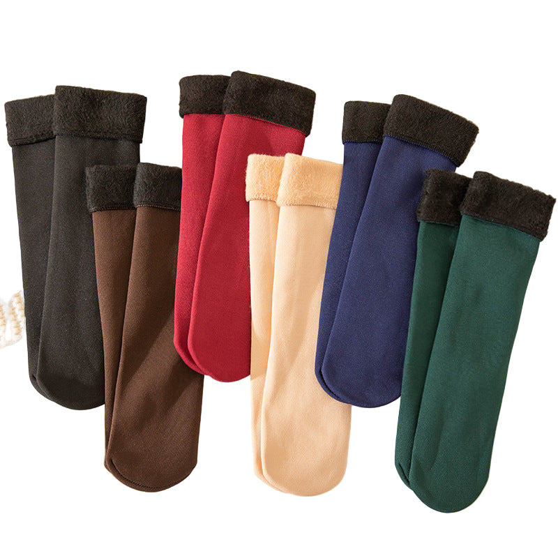 5-Pair Winter Socks Pack – All Different Colours, Super Soft & Warm