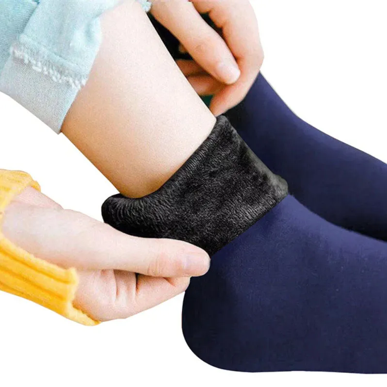 5-Pair Winter Socks Pack – All Different Colours, Super Soft & Warm