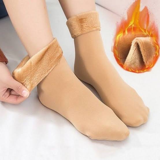 "3 Pair Ultra Soft Winter Fleece Socks – Premium Warmth Combo Deal"